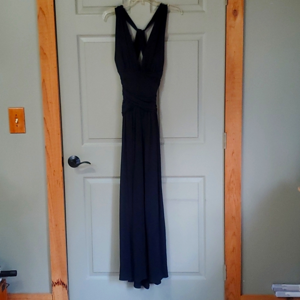 AGB Long Black Gown